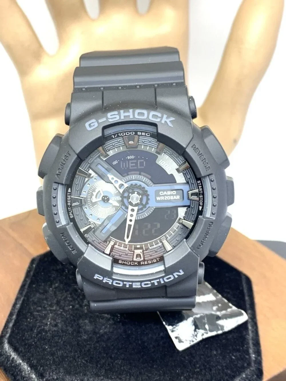 Casio G-Shock Men’s Watch GA110-1B Quartz Black Resin Analog Digital 50mm 5146